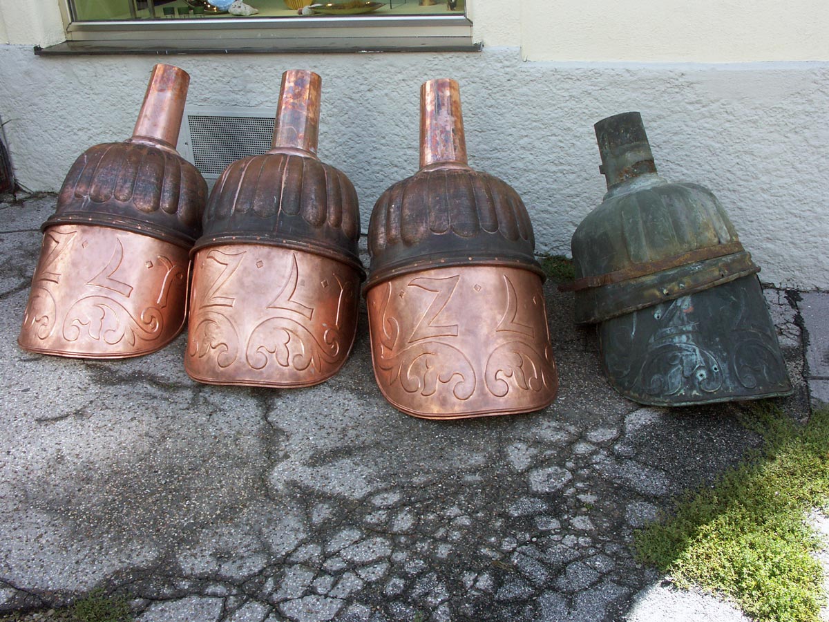 Rinnenkessel Klosterneuburg, treiben, nach alter Vorlage anfertigen
