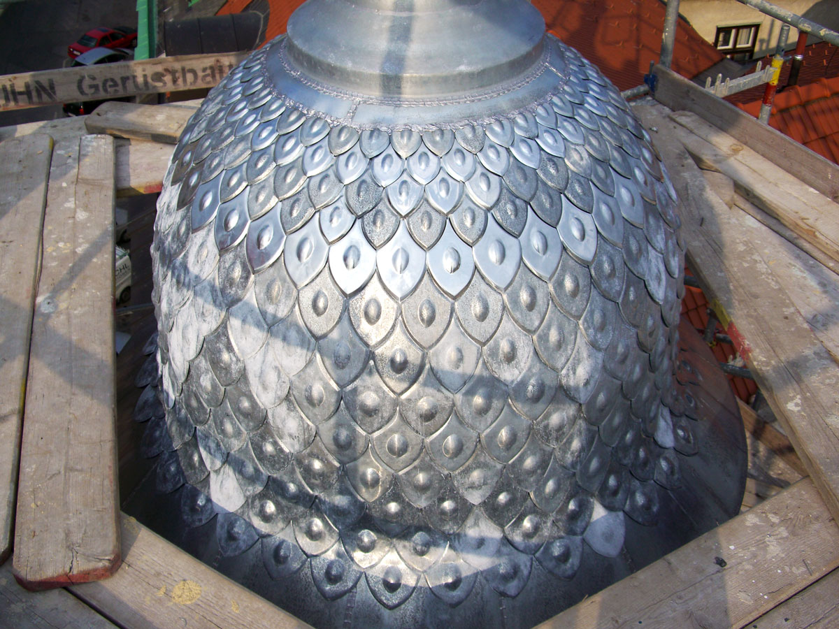 Metallrestaurierung auf höchstem Niveau, Zinkarbeiten der Spenglerei Kyral
